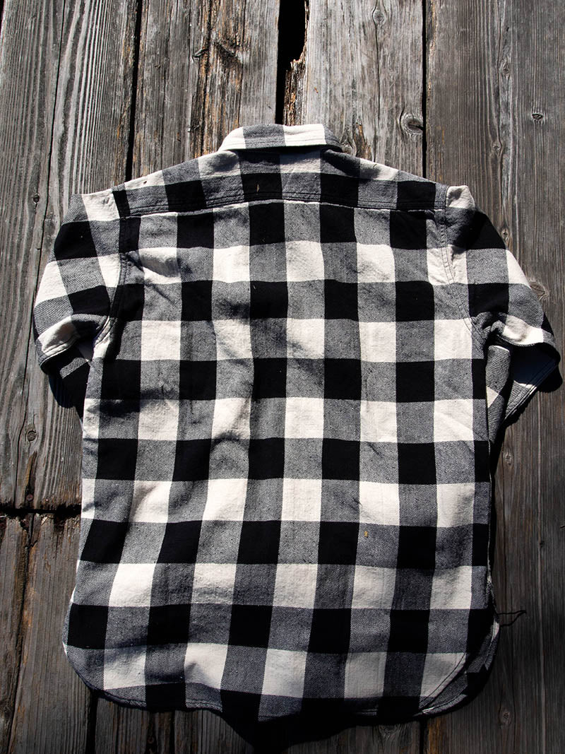 Deluxe Shirt, Open Front, Buffalo Check