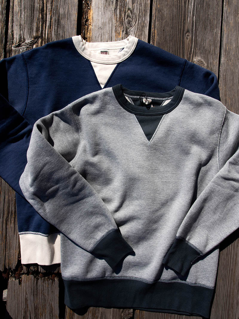 COZUN RIB CREW SWEAT