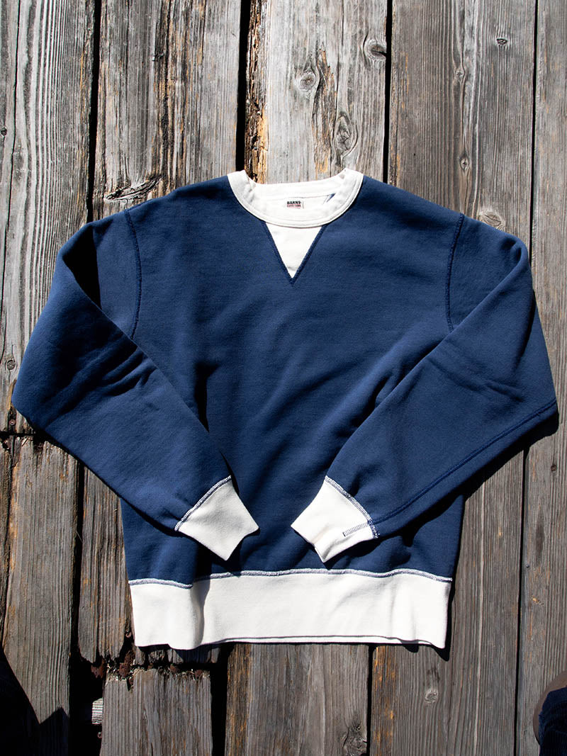 COZUN RIB CREW SWEAT