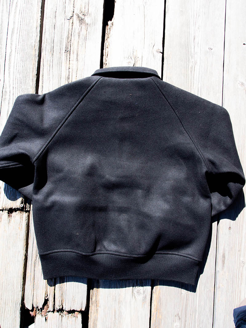 HEAVY MELTON AWARD JACKET