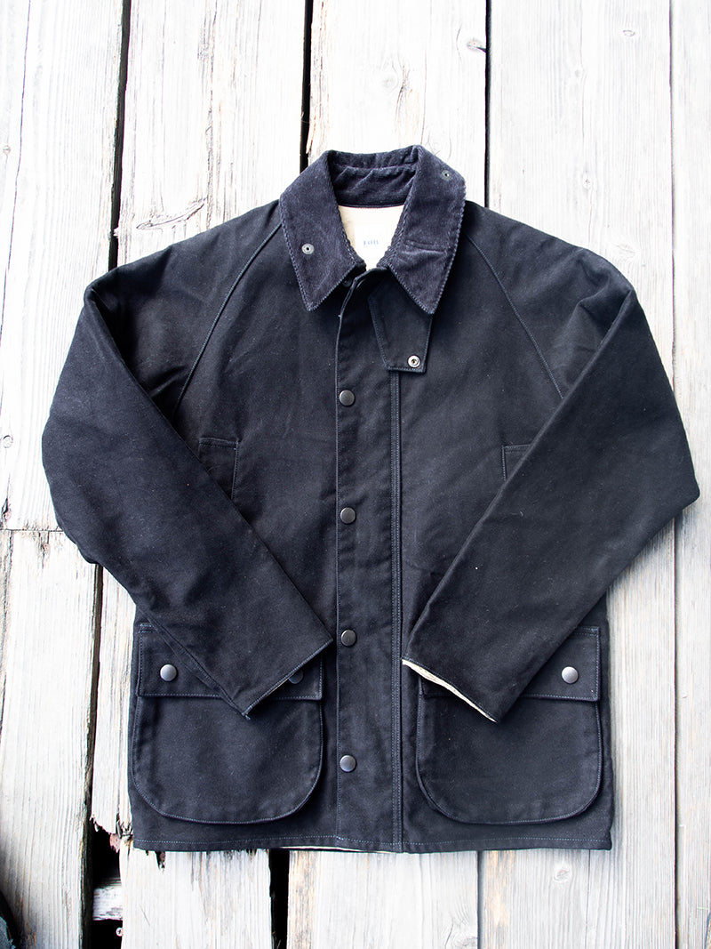 Riding Jacket -Black-