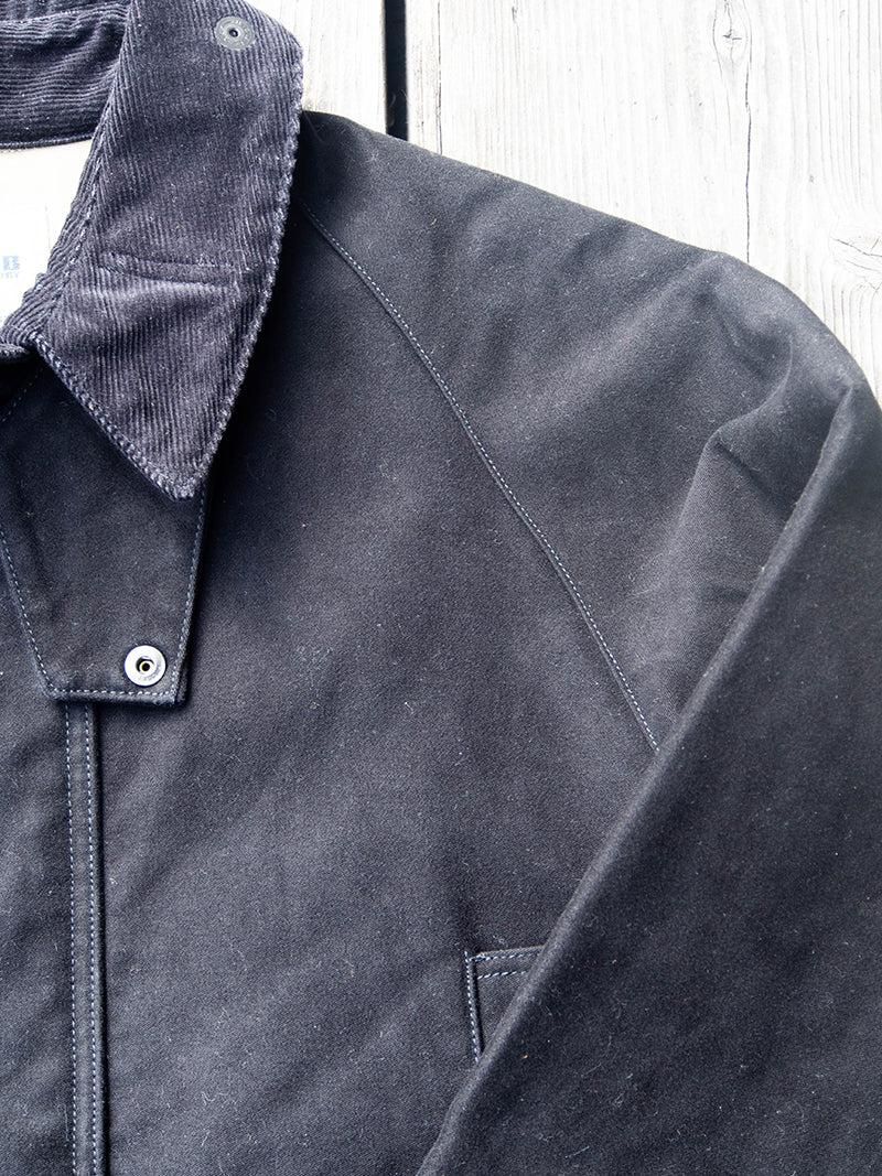 Riding Jacket -Black-