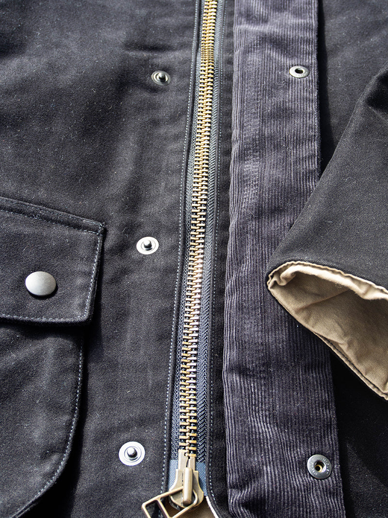 Riding Jacket -Black-