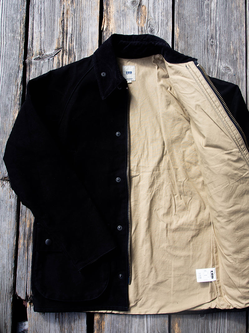 Riding Jacket -Black-