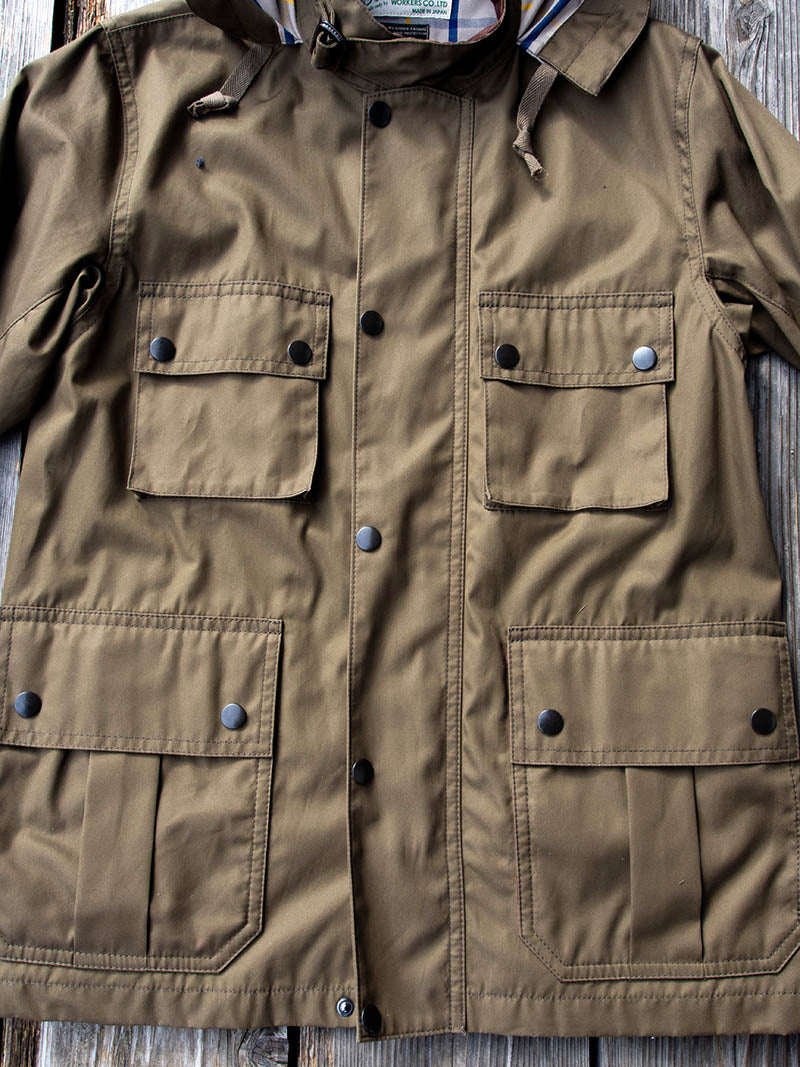 Weather Comfort Parka -Ventile Twill, Brown-