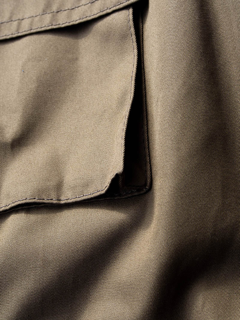 Weather Comfort Parka -Ventile Twill, Brown-