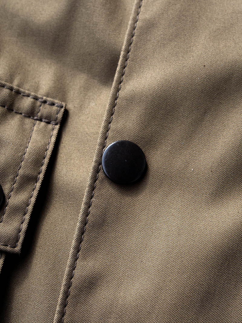 Weather Comfort Parka -Ventile Twill, Brown-