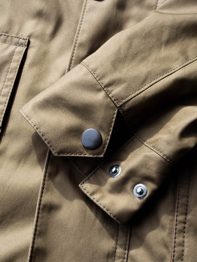 Weather Comfort Parka -Ventile Twill, Brown-
