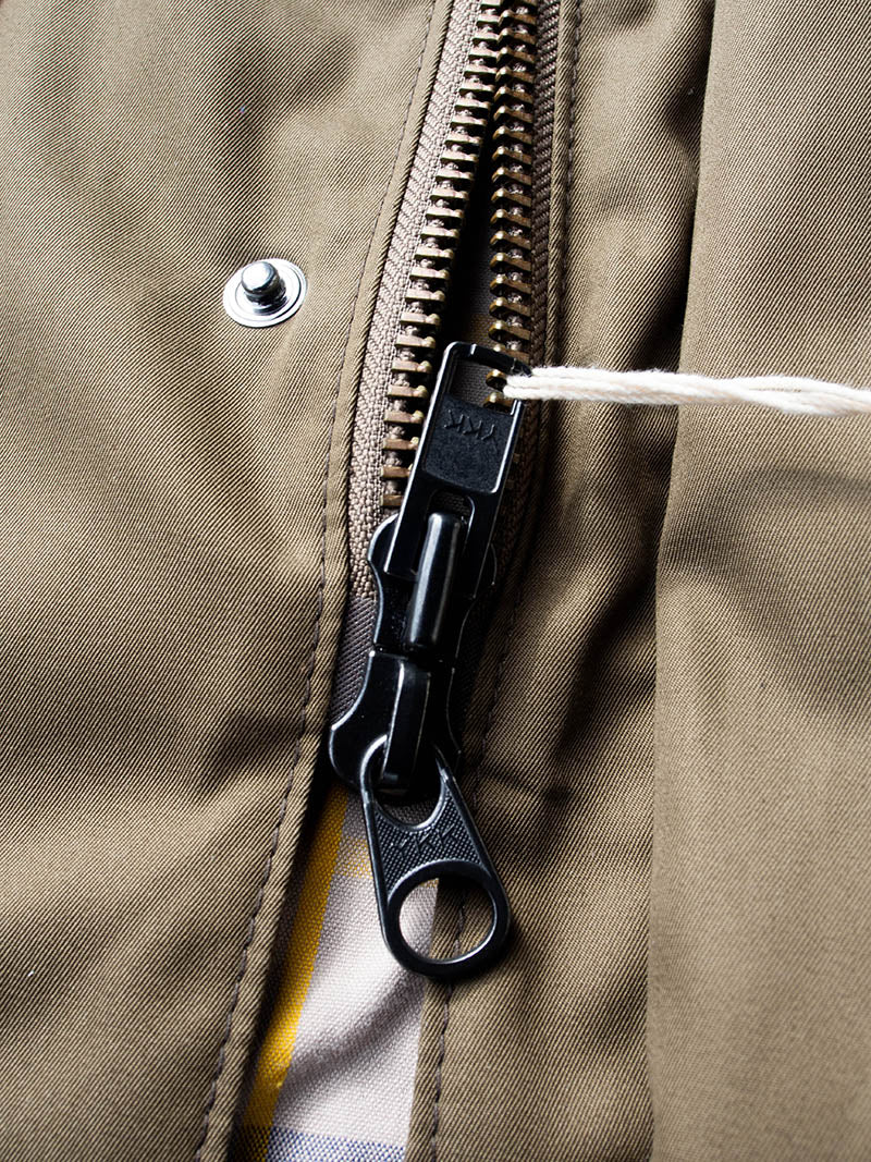 Weather Comfort Parka -Ventile Twill, Brown-