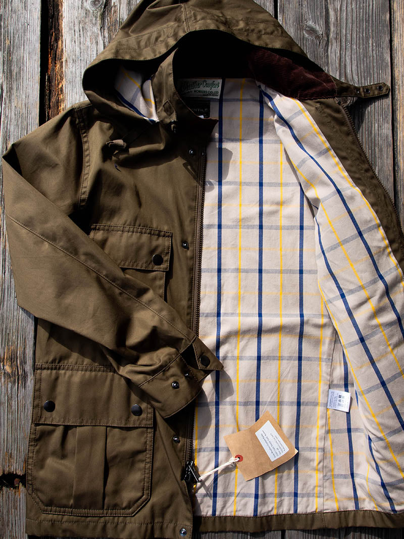 Weather Comfort Parka -Ventile Twill, Brown-