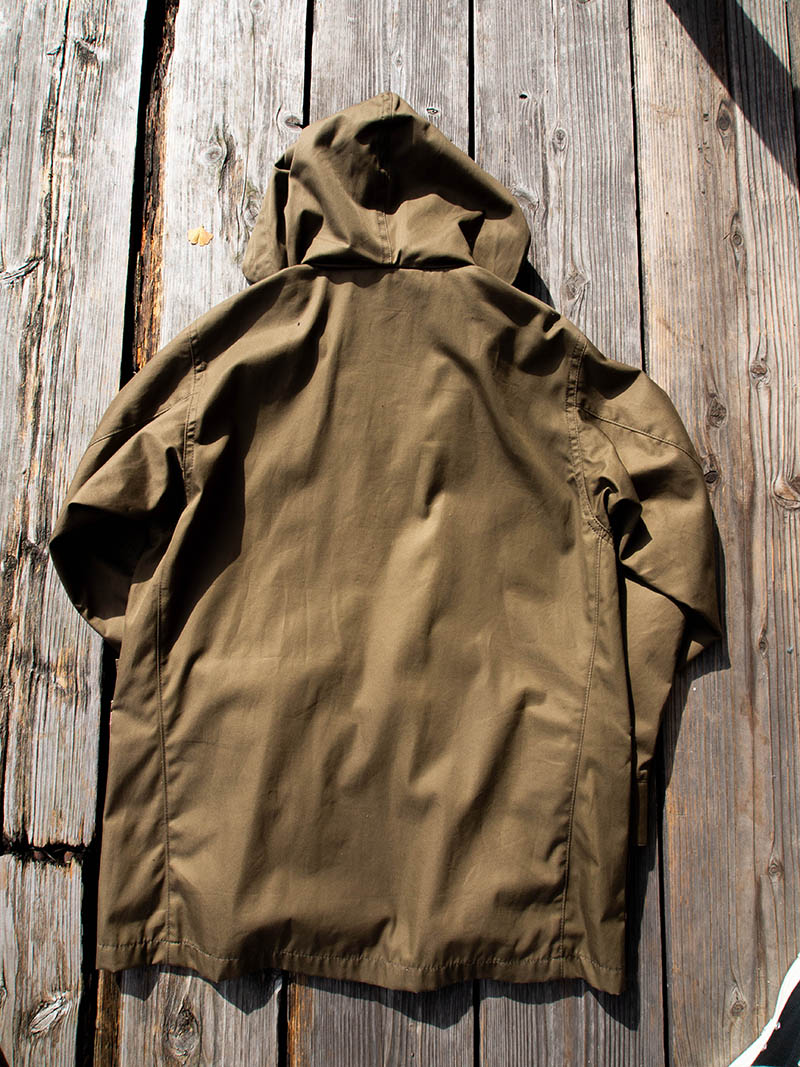 Weather Comfort Parka -Ventile Twill, Brown-