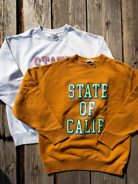 ”STATE OF CALIF" ATHLETIC CREW SWEAT