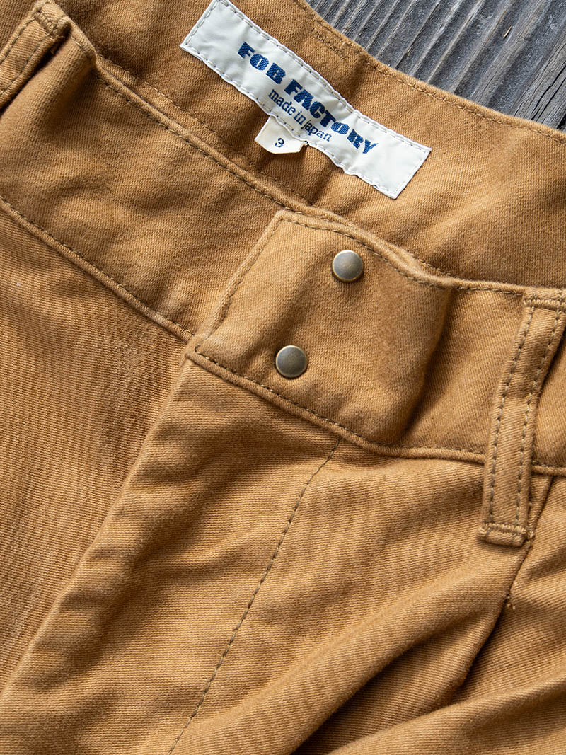 Moleskin Trousers -Kahki-