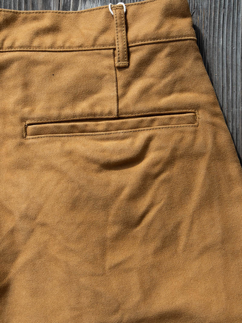Moleskin Trousers -Kahki-