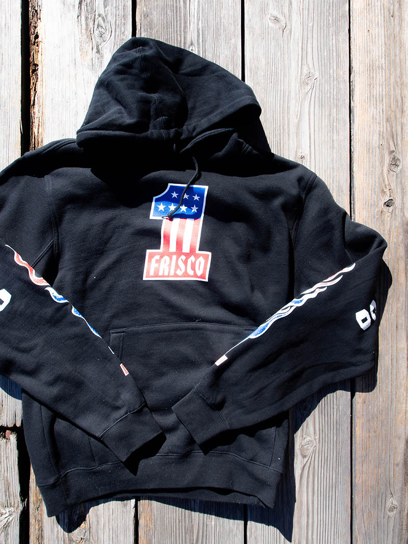 "415 CLOTHING INC" NO1 FRISCO HOODIE