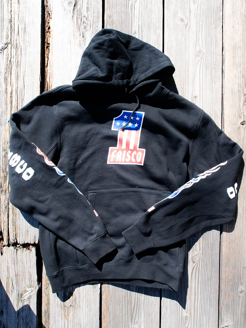 "415 CLOTHING INC" NO1 FRISCO HOODIE
