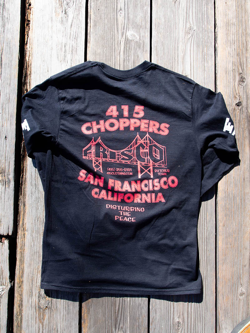 "415 CLOTHING INC" NO1 FRISCO L/S