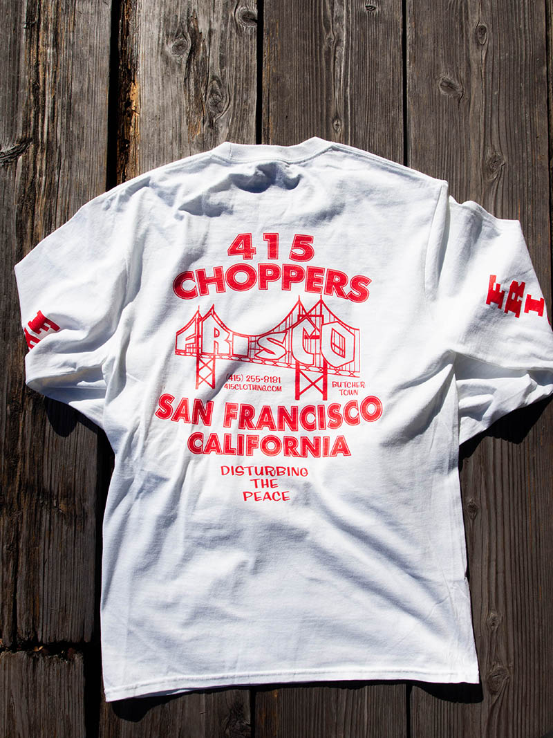 "415 CLOTHING INC" NO1 FRISCO L/S