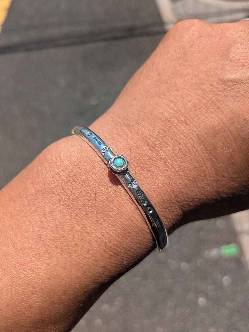 Arrow Turquoise Bangle