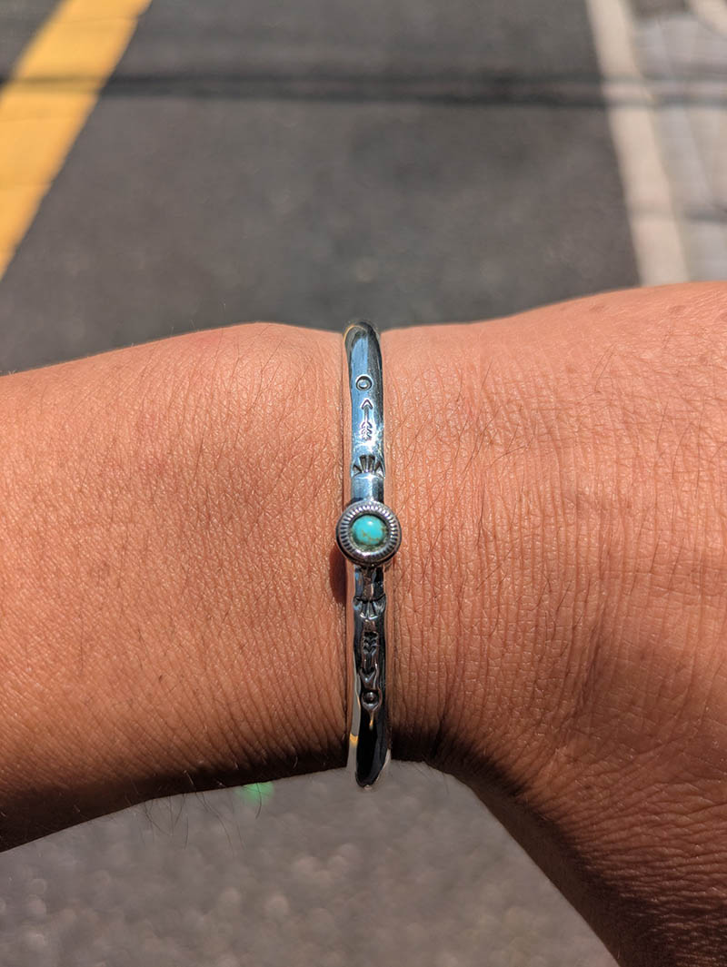 Arrow Turquoise Bangle