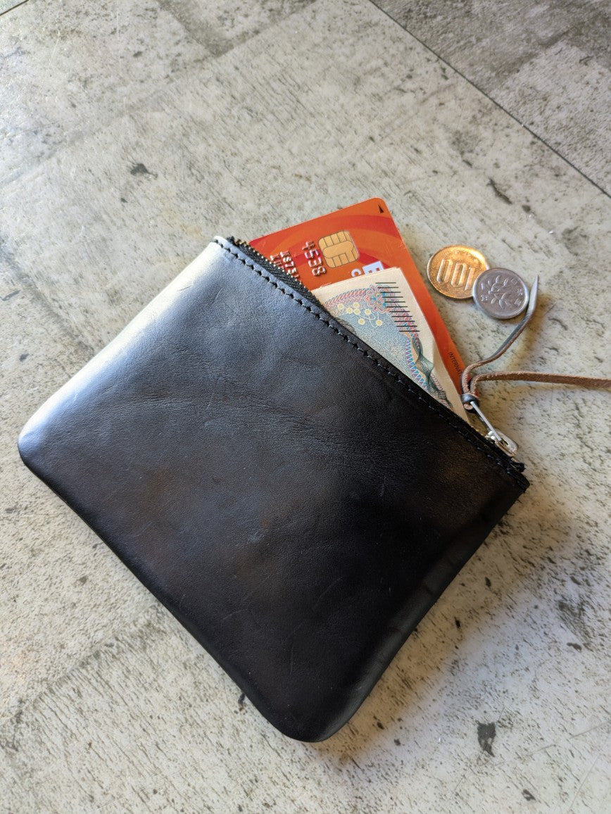 BW CHROMEXCEL POUCH WALLET