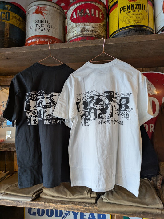 DRY COTTON PRINT TEE -Artwork by DISKAH-