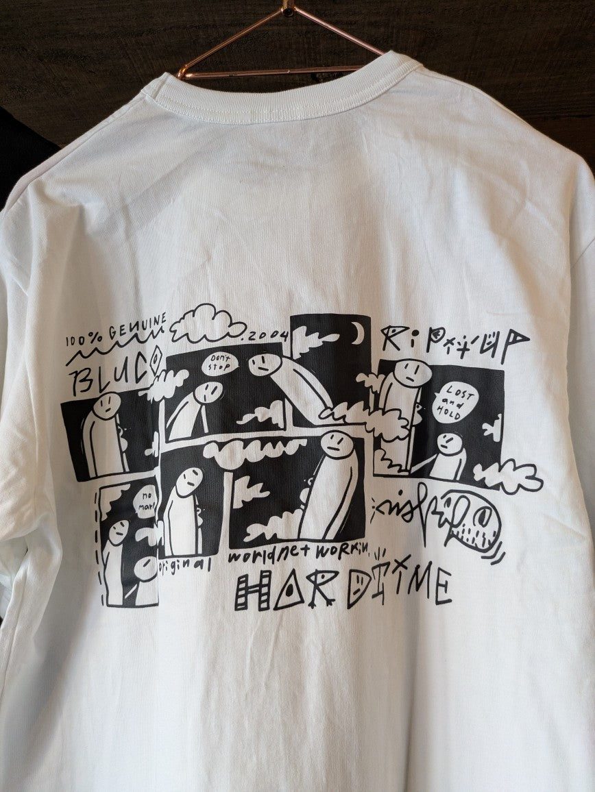 DRY COTTON PRINT TEE -Artwork by DISKAH-