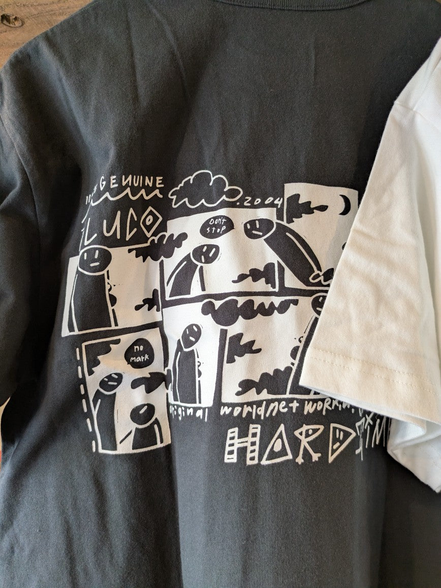 DRY COTTON PRINT TEE -Artwork by DISKAH-