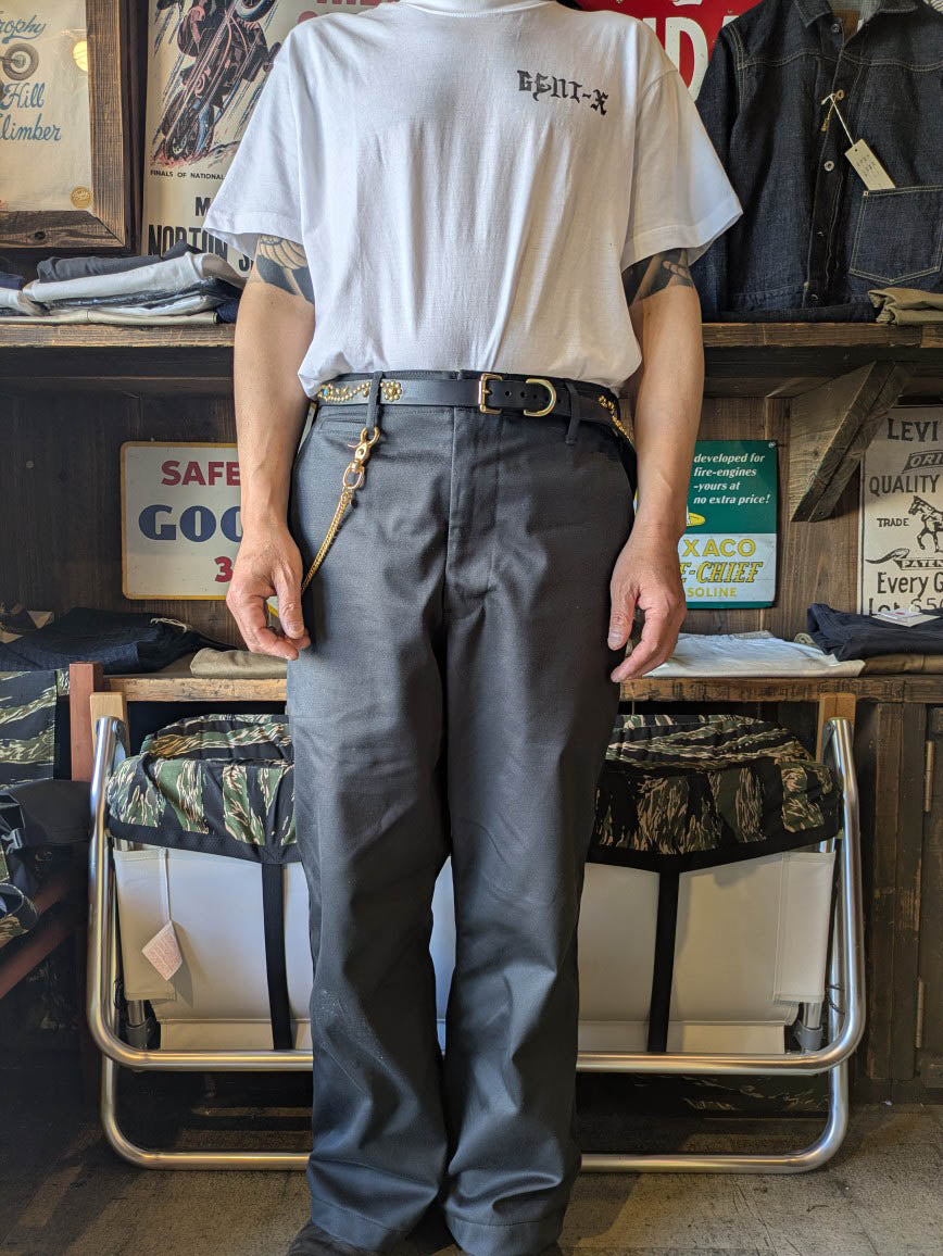 STUDS NARROW BELT -Flower-