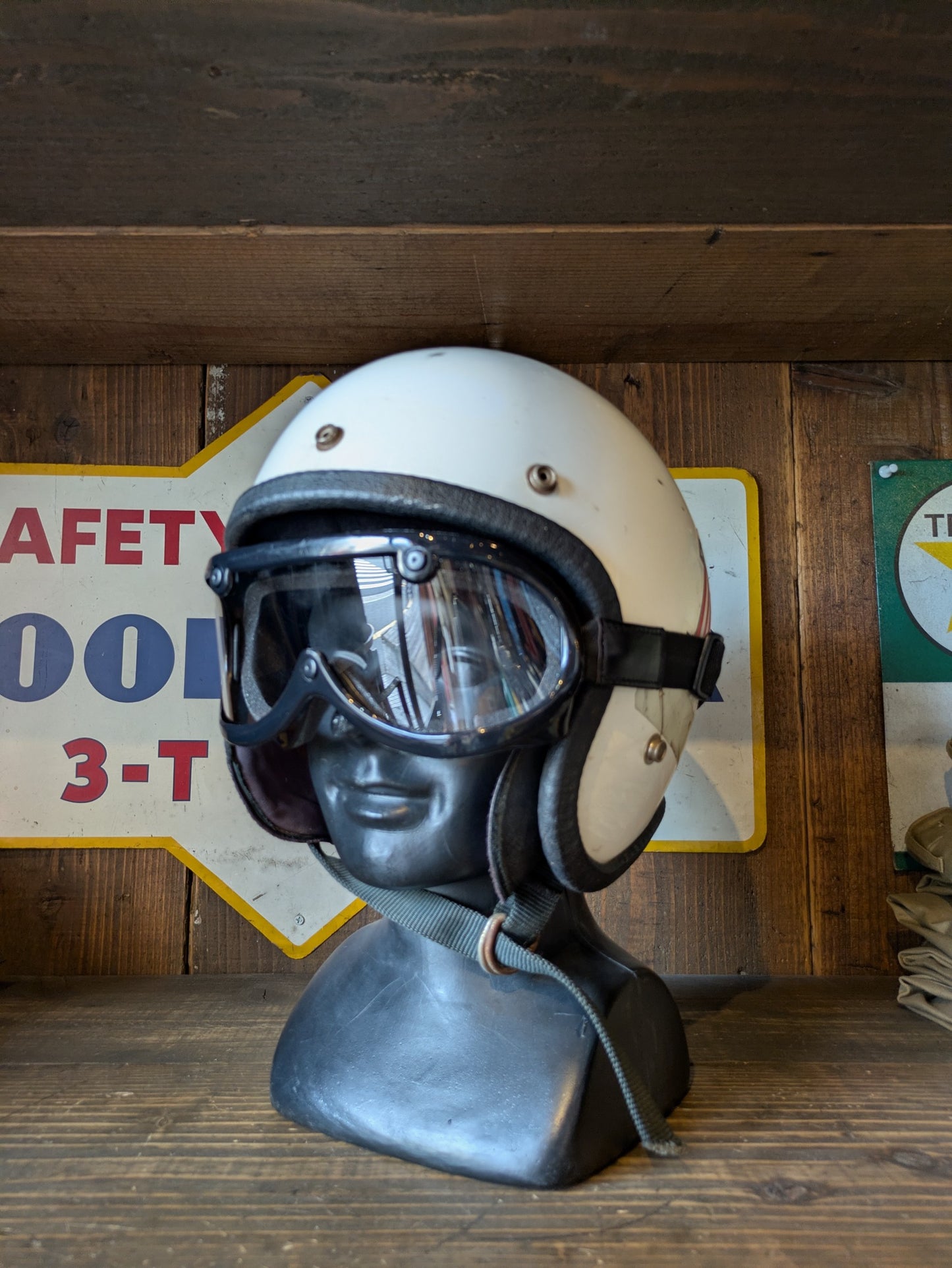 60s Style Army Goggle -1inc-