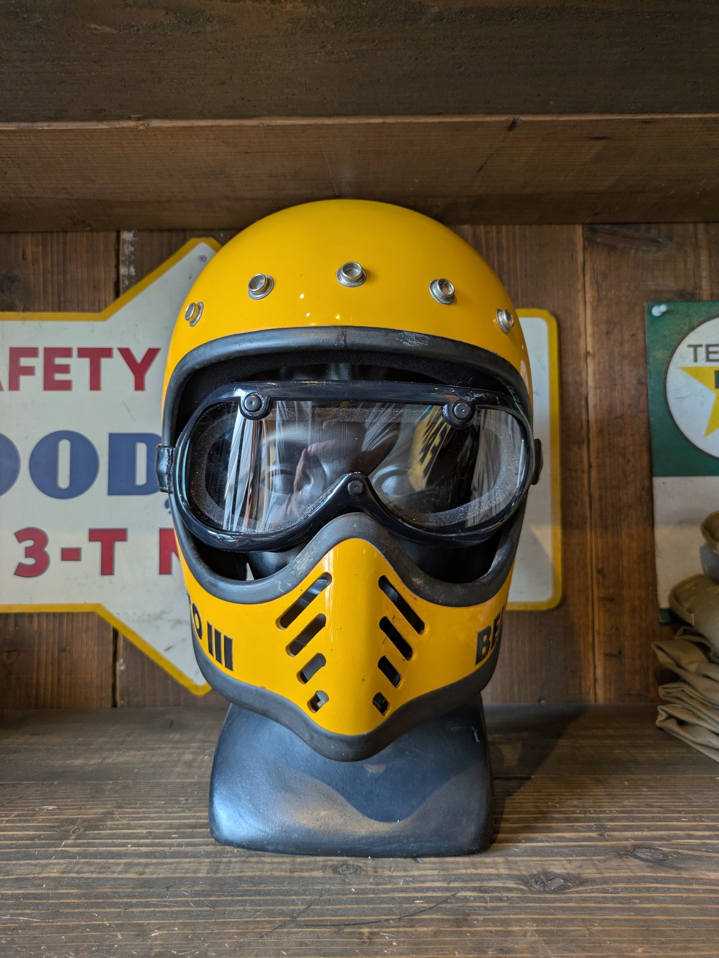 60s Style Army Goggle -1inc-
