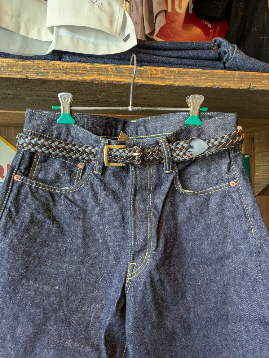 "ART BROWN" 25mm AMIKOMI BELT