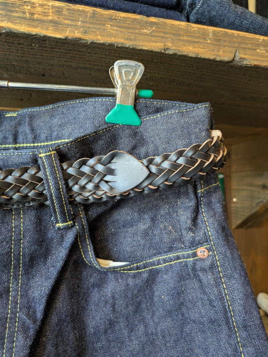 "ART BROWN" 25mm AMIKOMI BELT