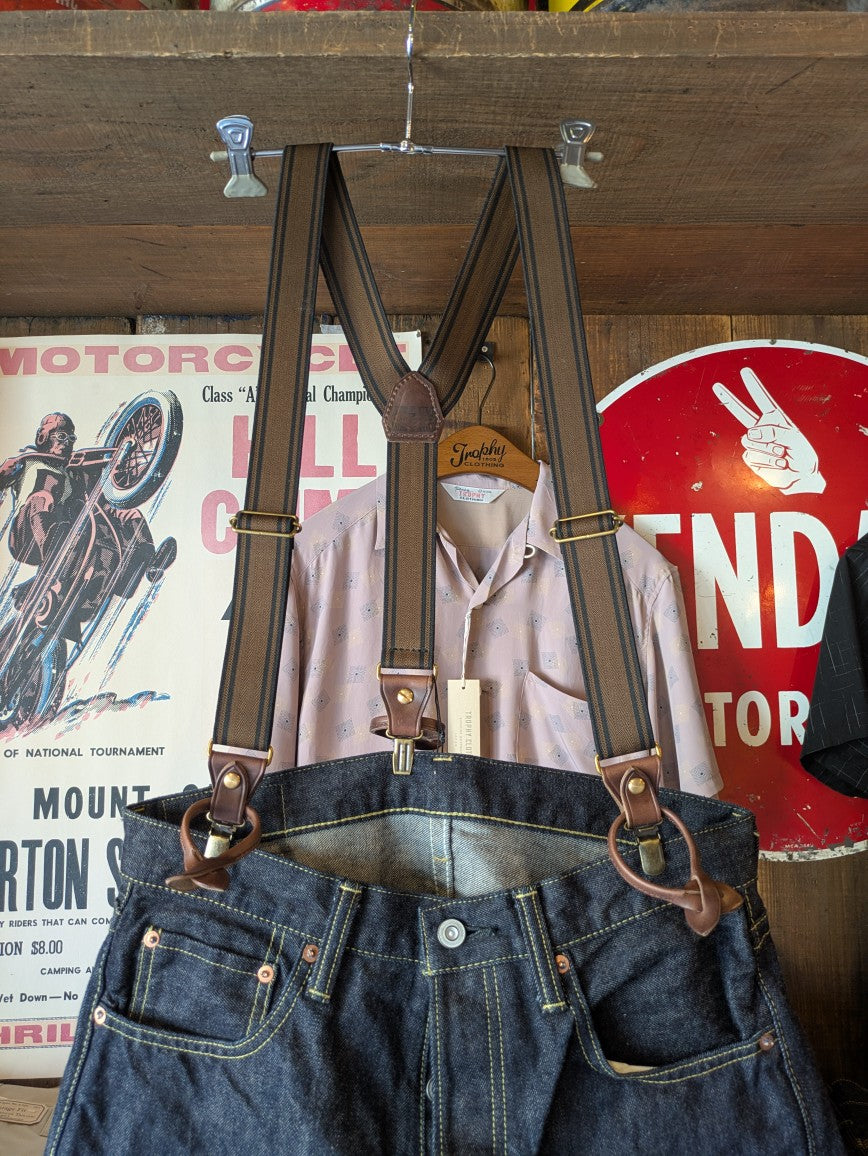 "ART BROWN" Suspenders