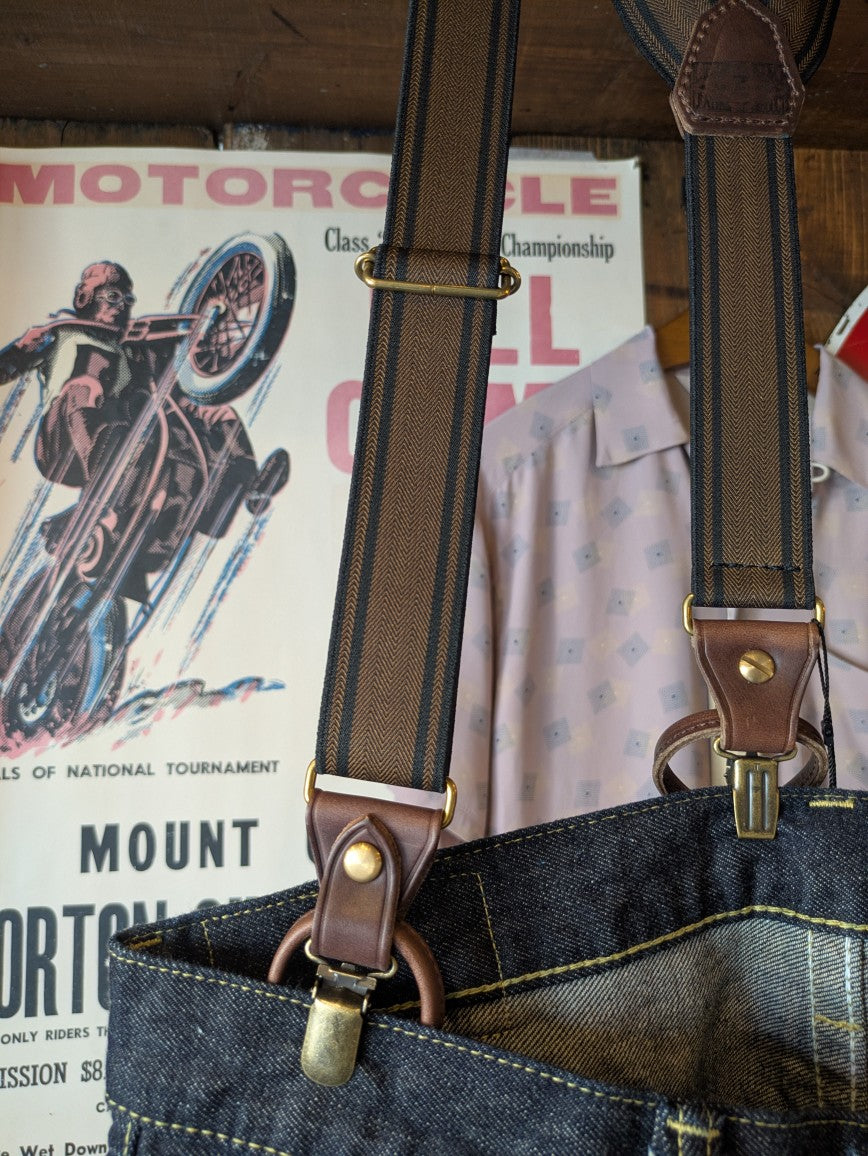"ART BROWN" Suspenders