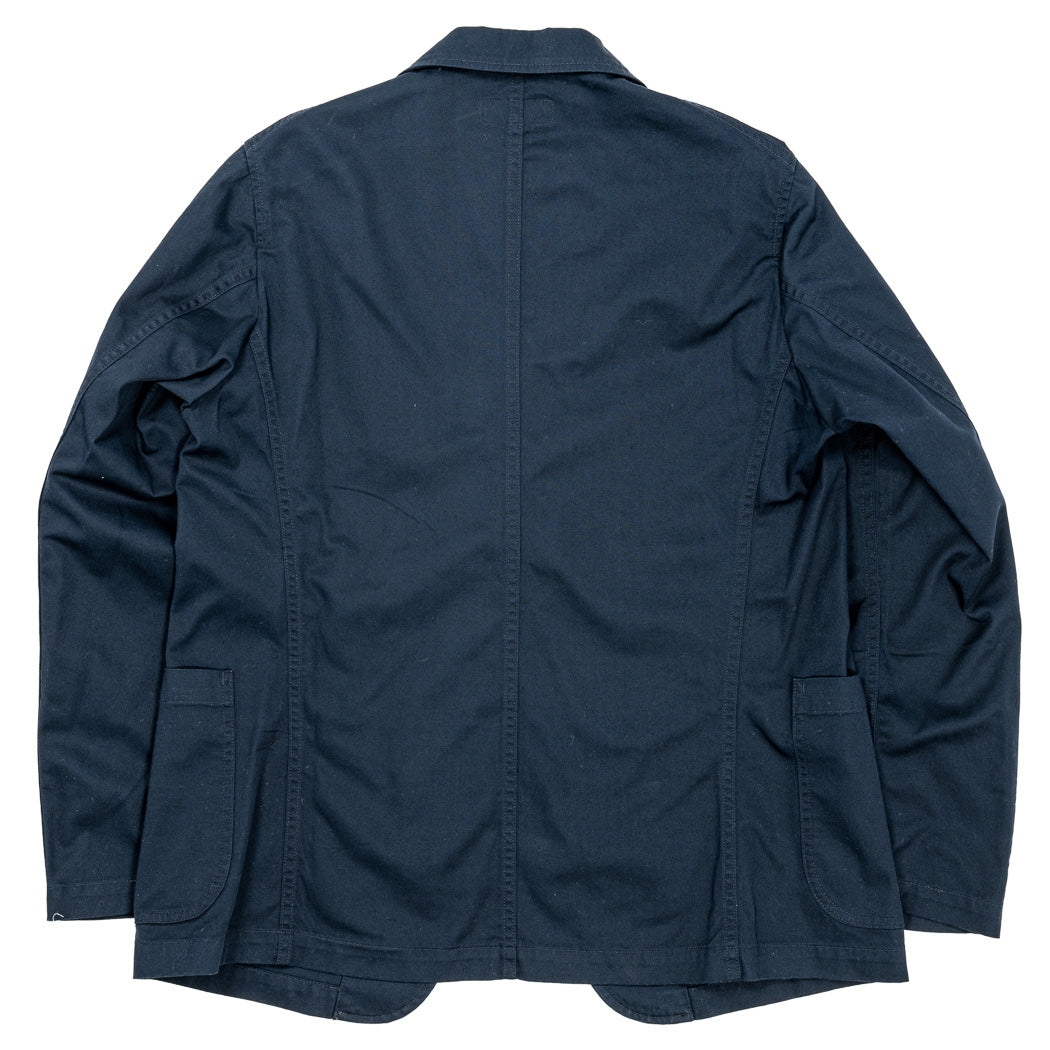 Lounge Jacket, 8 oz Navy Chino