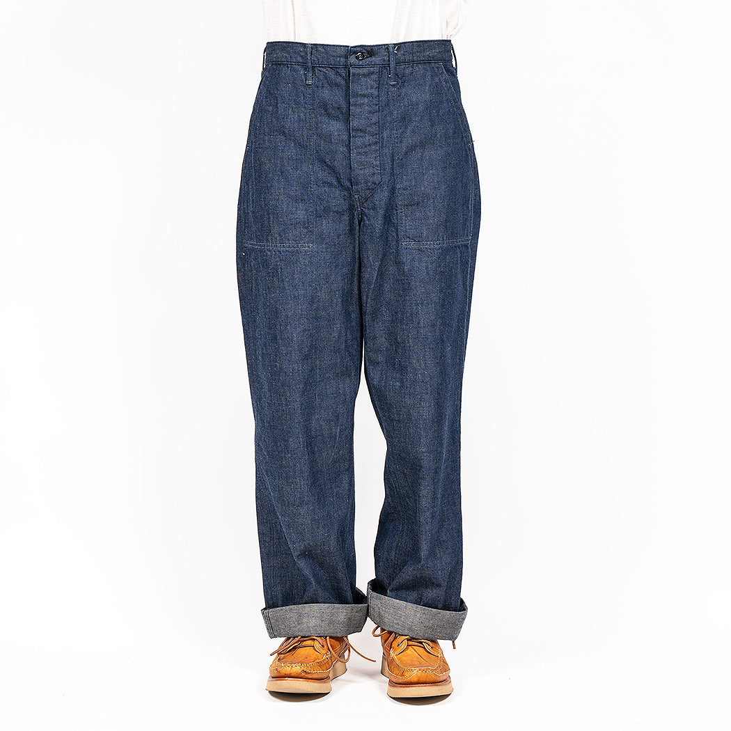 USN Baker Vintage Fit, Brown Back Denim