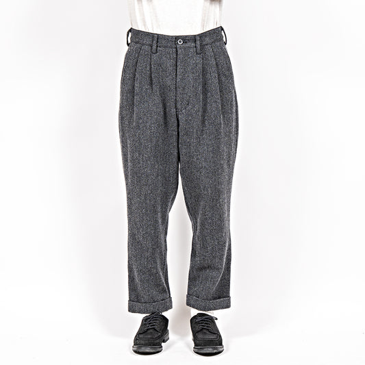 WORKERS Trousers, Wool Cotton Tweed