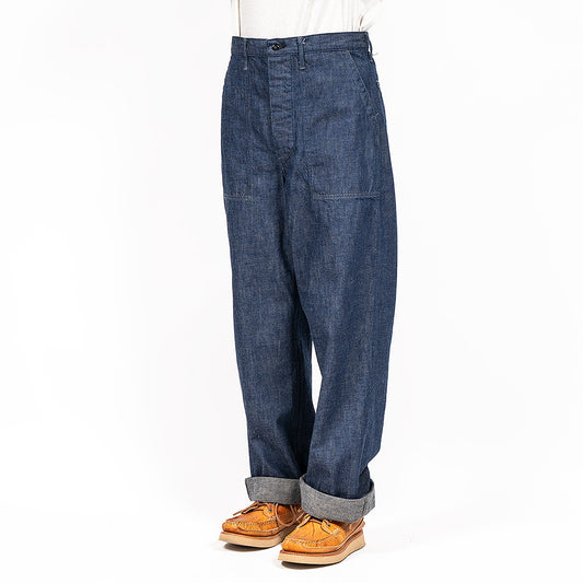USN Baker Vintage Fit, Brown Back Denim
