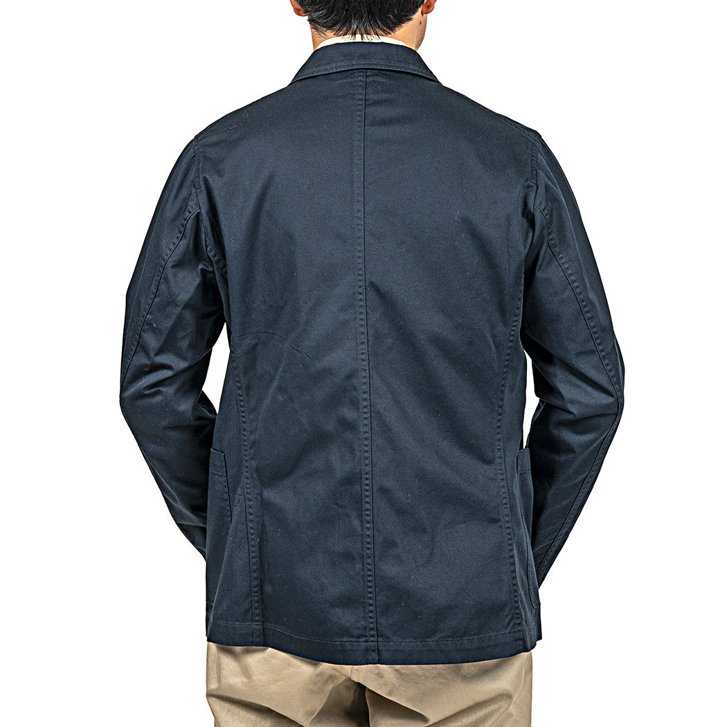 Lounge Jacket, 8 oz Navy Chino