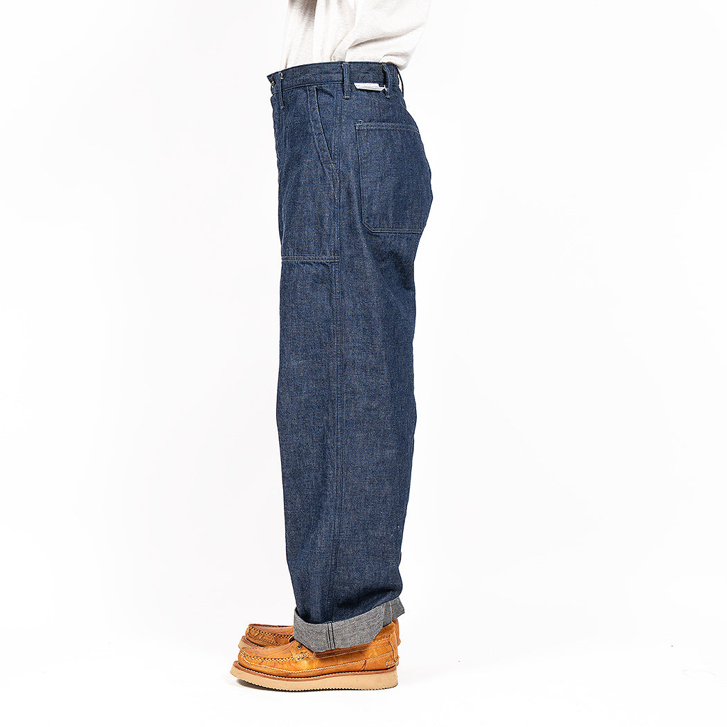 USN Baker Vintage Fit, Brown Back Denim