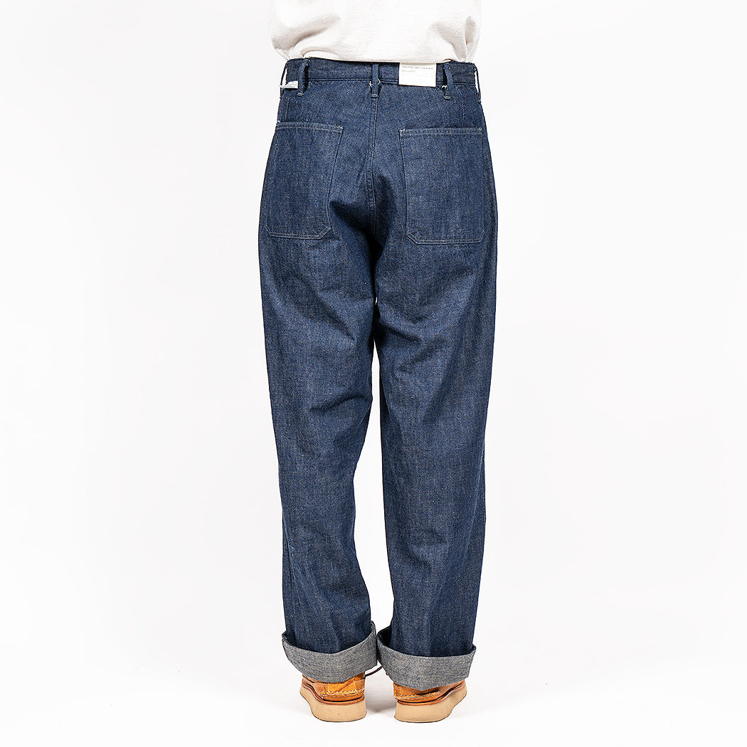USN Baker Vintage Fit, Brown Back Denim
