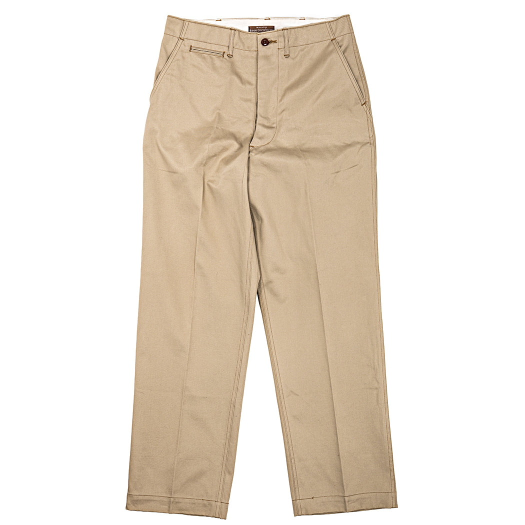 Officer Trousers Vintage Fit, Khaki No-1