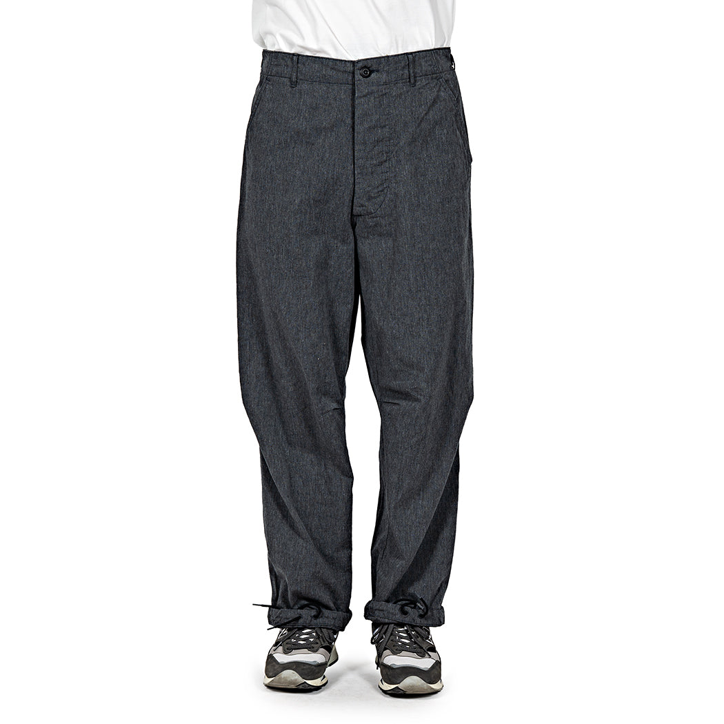FWP Trousers, Black Chambray