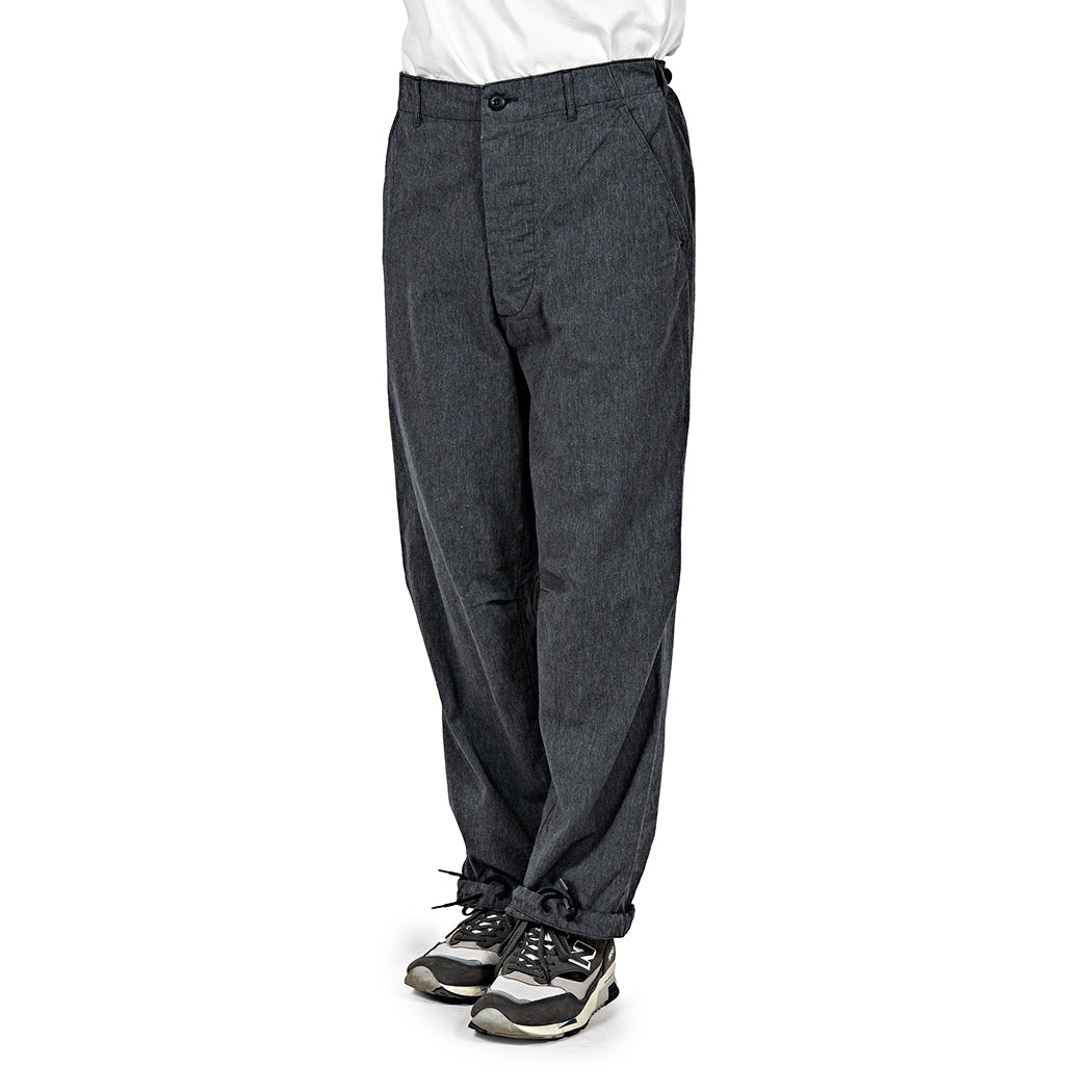 FWP Trousers, Black Chambray