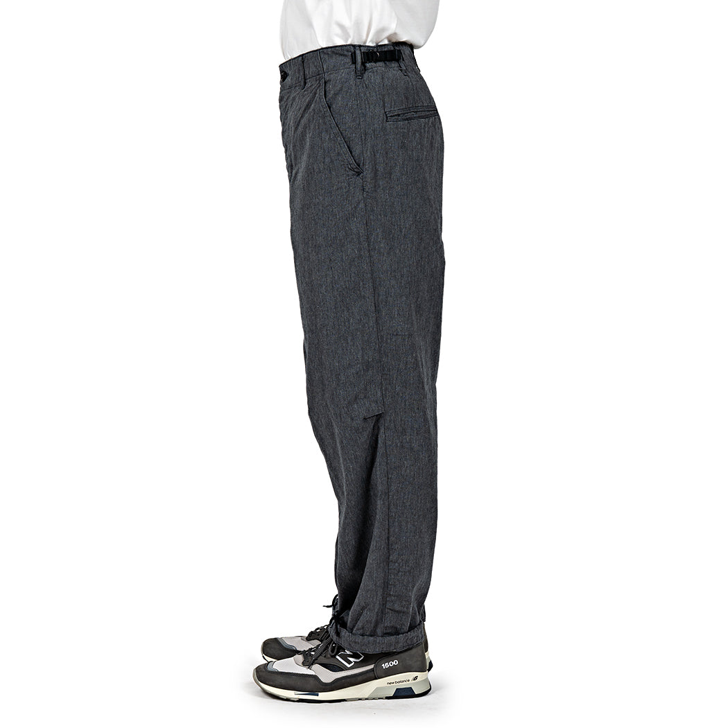 FWP Trousers, Black Chambray