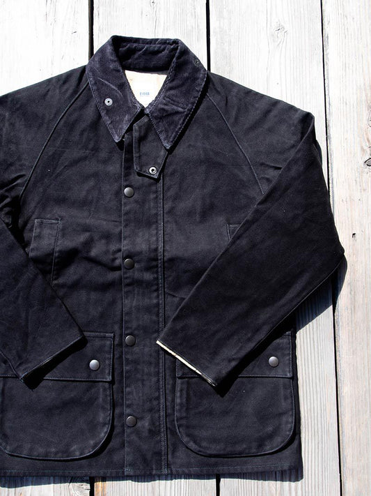 Riding Jacket -Black-