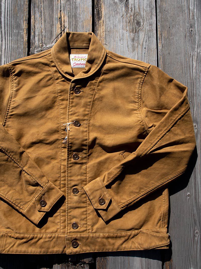 A-1 Moleskin Jacket -Camel-